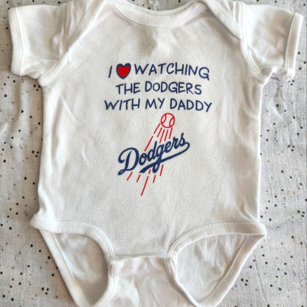 LA DODGERS onesie 12m